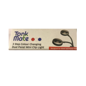 TANK MATE (3STEP COLOR CHANGING DUAL PANEL MINI CLIP LIGHT) TM 10